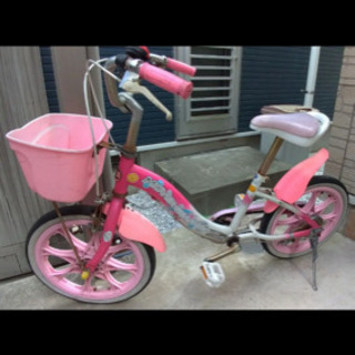 子供自転車14インチ(補助輪付き)