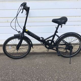 （北見市民限定）折畳自転車／黒（北見市廃棄物対策課・リユース品）...