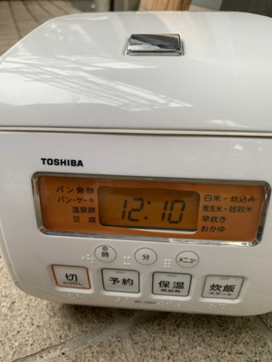 炊飯器　東芝