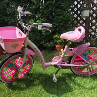 女の子用　18インチ自転車　(可愛い)