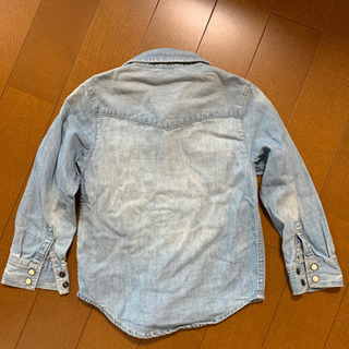 babyGap シャンブレーシャツ 110cmの画像