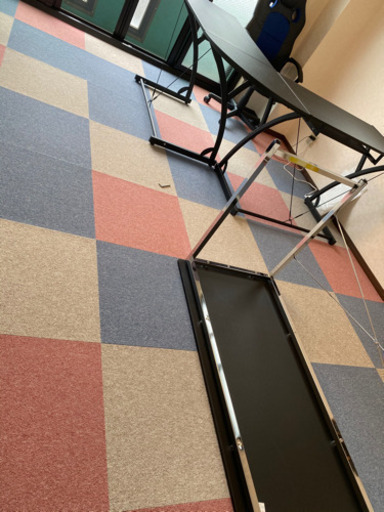 パソコンディスク　パソコンチェア　カーペット　ほぼ未使用