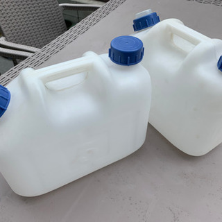 水用ポリタンク　2個セット