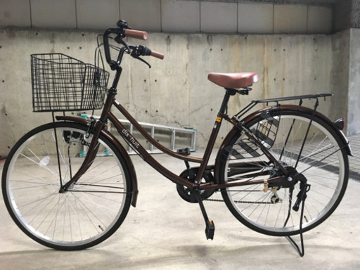 【購入2ヵ月】6段ギア付き26インチ自転車