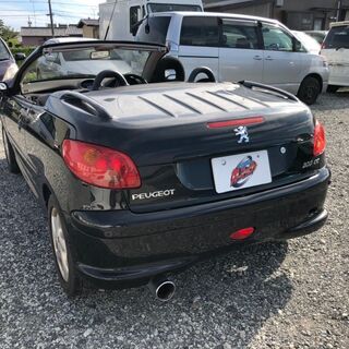 【自社ローン】全国対応！プジョー★206cc★　頭金10万！！月々３万５千円★車検２年つき！！　818,510円！！の画像