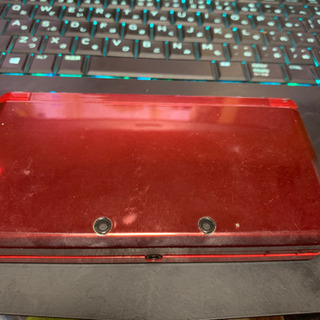 3DS レッド　モンハンダブルクロス 付き