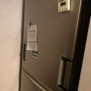 譲ります！シャープ中型冷蔵庫　両面開き