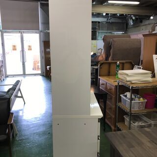 シギヤマ家具工業　スライド扉食器棚の画像