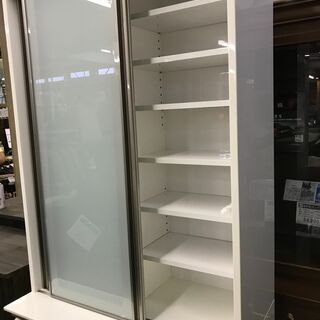 シギヤマ家具工業　スライド扉食器棚の画像