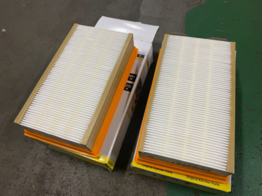 新品 2個 ケルヒャー　ヘパフィルター（ＮＴ３６１ＥＣＯＨ） 69042420 箱に汚れや破れあり