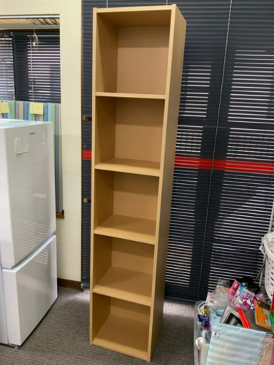 お取引中　カラーボックス　5段　物いっぱい入ります^ - ^