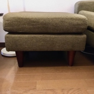 2-3人掛けソファーオットマン付きの画像