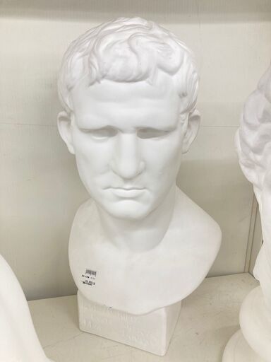 デッサンの練習用やインテリアとして！石膏像 アグリッパ