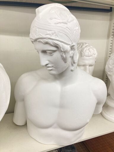 デッサンの練習用やインテリアとして！胸像　マルス