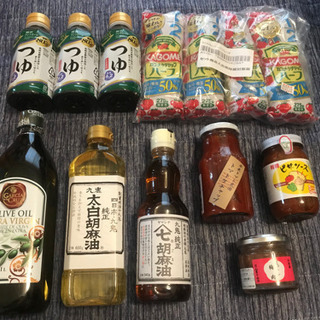 【高級】胡麻油、ケチャップ、裏ごし梅肉、ケチャップ、つゆなど　ま...