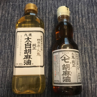 【高級】胡麻油、ケチャップ、裏ごし梅肉、ケチャップ、つゆなど　まとめてお安くどうぞ♫の画像