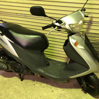 【売約済】美品 実働 BT新品 バリ溝 スズキ アドレス125 4スト インジェクションバイク 原付 スクーターの画像