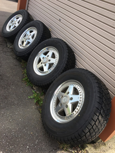 ブリヂストン　ブリザック　タイヤ4本　DM-V2 2019 ランクル100 スタッドレス