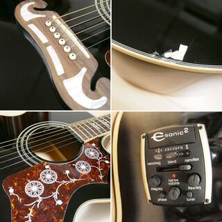 【美品訳あり】 Epiphone アコースティックギター EJ200CEの画像