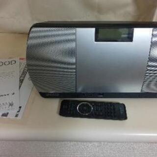 【不動ジャンク】KENWOOD CR-D3 CDラジカセ【無料】