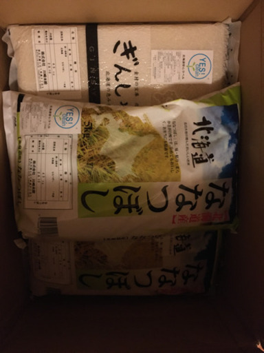 ななつぼし 白米 北海道米 4袋小分け