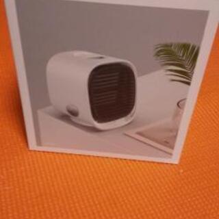 早い方優先！air cooler fan 卓上扇風機(ホワイト)の画像