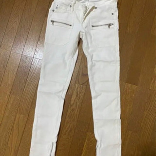 theory ホワイトスキニーデニム