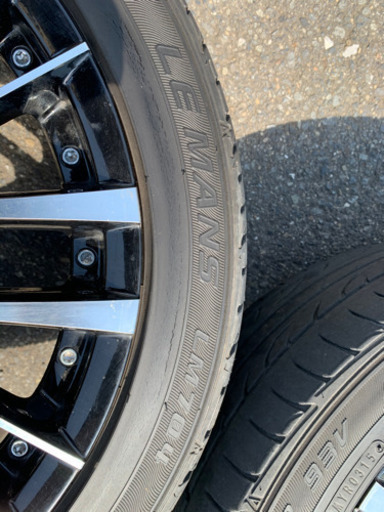 値下！ヴォクシーノアエスクァイア用ボルテックホイール17×7J+ルマン205/50R17