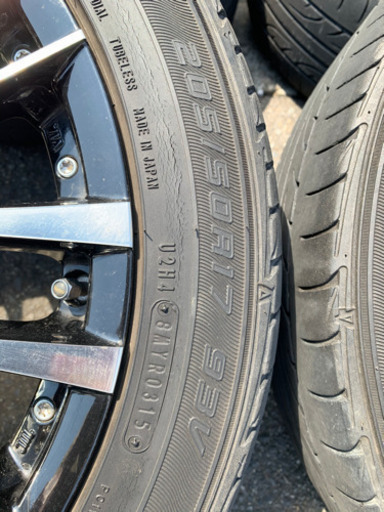 値下！ヴォクシーノアエスクァイア用ボルテックホイール17×7J+ルマン205/50R17