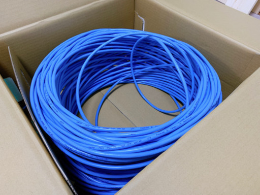 LANケーブル Cat6a 約70メートル