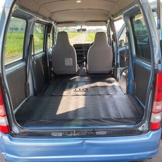 総額10.9万円★Tベル交換済★人気の箱バン★4WD★平成18年式 スバル サンバー VB 4WD(TV2) 22.7万キロ 車検令和2年12月 ライトブルーの画像