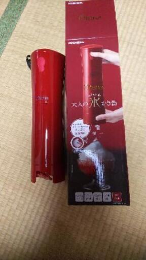大人のふわふわかき氷器 ドウシシャ
