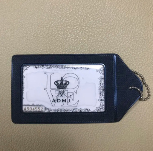 ADMJ グレージュトートバッグ