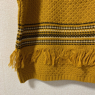 【 GU 】フリンジニットキャミソール　の画像