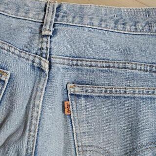 ヴィンテージリーバイスベルボトムの画像