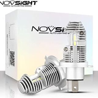 【新品未開封】NOVSIGHT H4 Hi/Lo LEDヘッドラ...
