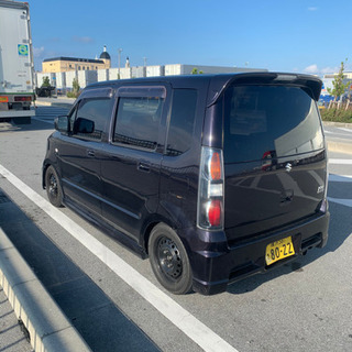 車検R4年4月16日まで☆バッテリー新品☆今なら写真の15インチアルミつけます☆ワゴンRRローダウンカスタム☆の画像