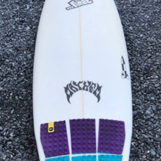 inter- surfboards ショートボード　希少 ファイヤーワイヤードミネーター5,11”MANN ショートボード ホワイト