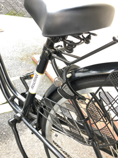 9-303  自転車　ReschneL  黒　26インチ