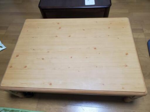 100×70テーブル(コタツ)になります