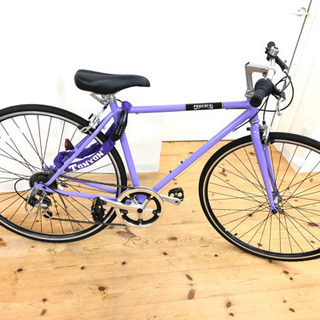 9-304 自転車 SHIMANO  POWERFUL  紫色　...