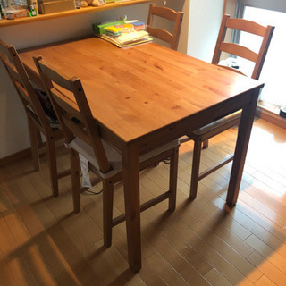 【IKEA】ダイニングテーブル【再掲】の画像