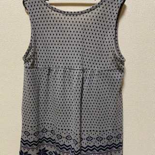 カーディガン + チュニックカットソー アンサンブル　M〜Lの画像