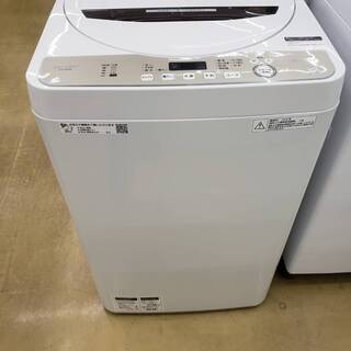 SHARP　/　シャープ　6.0kg　洗濯機　2020年　ES-GE6D-T　美品