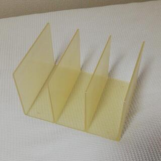 無印良品 スチロール 仕切りスタンド・クリア 3仕切・大