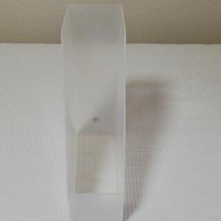 【お譲り先決定】無印良品 ポリプロピレンスタンドファイルボックス・A4用①の画像