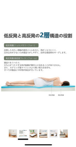 新品マットレス シングルサイズ