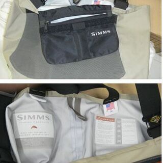 SIMMS シムス ウェーダー 渓流釣り用 G3ウェーダー ソックスフット JMサイズ チェストハイ 胴長 ウェーディング 苫小牧西店 の画像