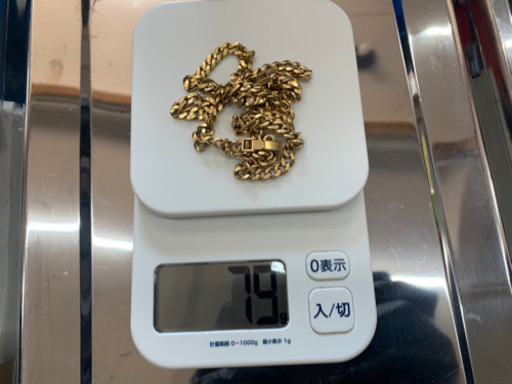 喜平ネックレス 79g k18 