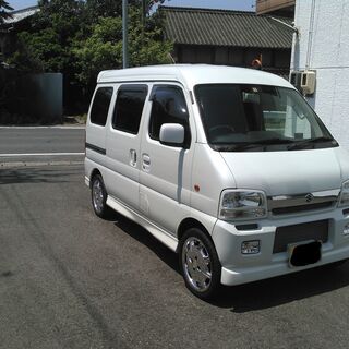 スズキ　エブリィワゴン　スポーツターボハイルーフDA62W　11...
